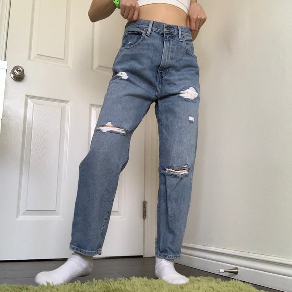 Levi's Denim - Levi's Barrel Crop Jeans